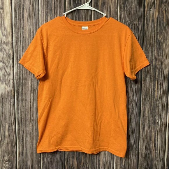 Gildan Other - GILDAN Kids Orange Tshirt Short Sleeve Size Large